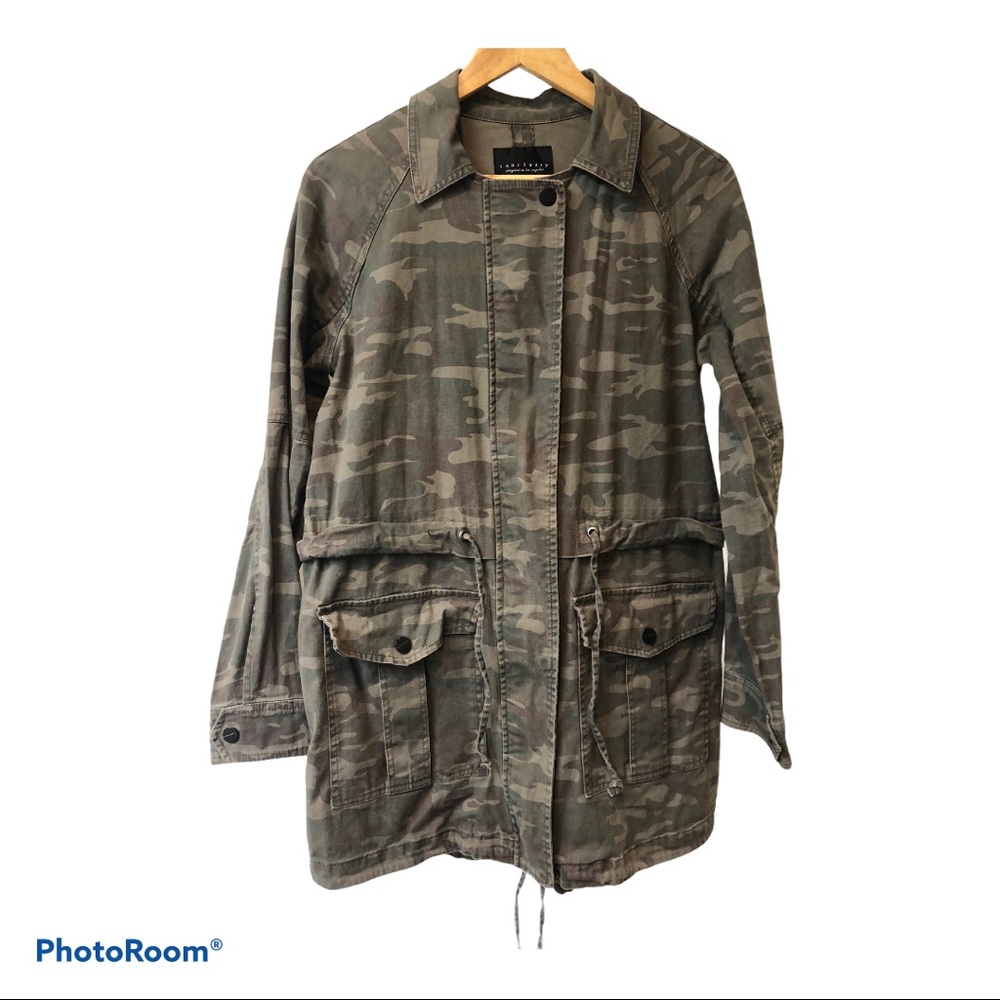 Sanctuary Camo Utility Jacket